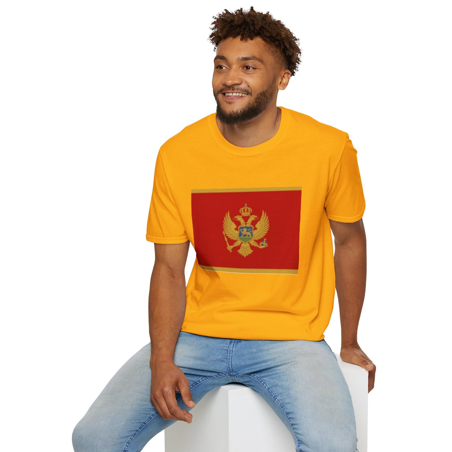Unisex Softstyle T-Shirt -- Montenegro