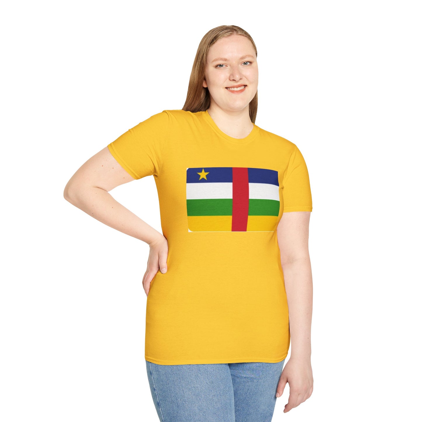 Unisex Softstyle T-Shirt - Central African Republic