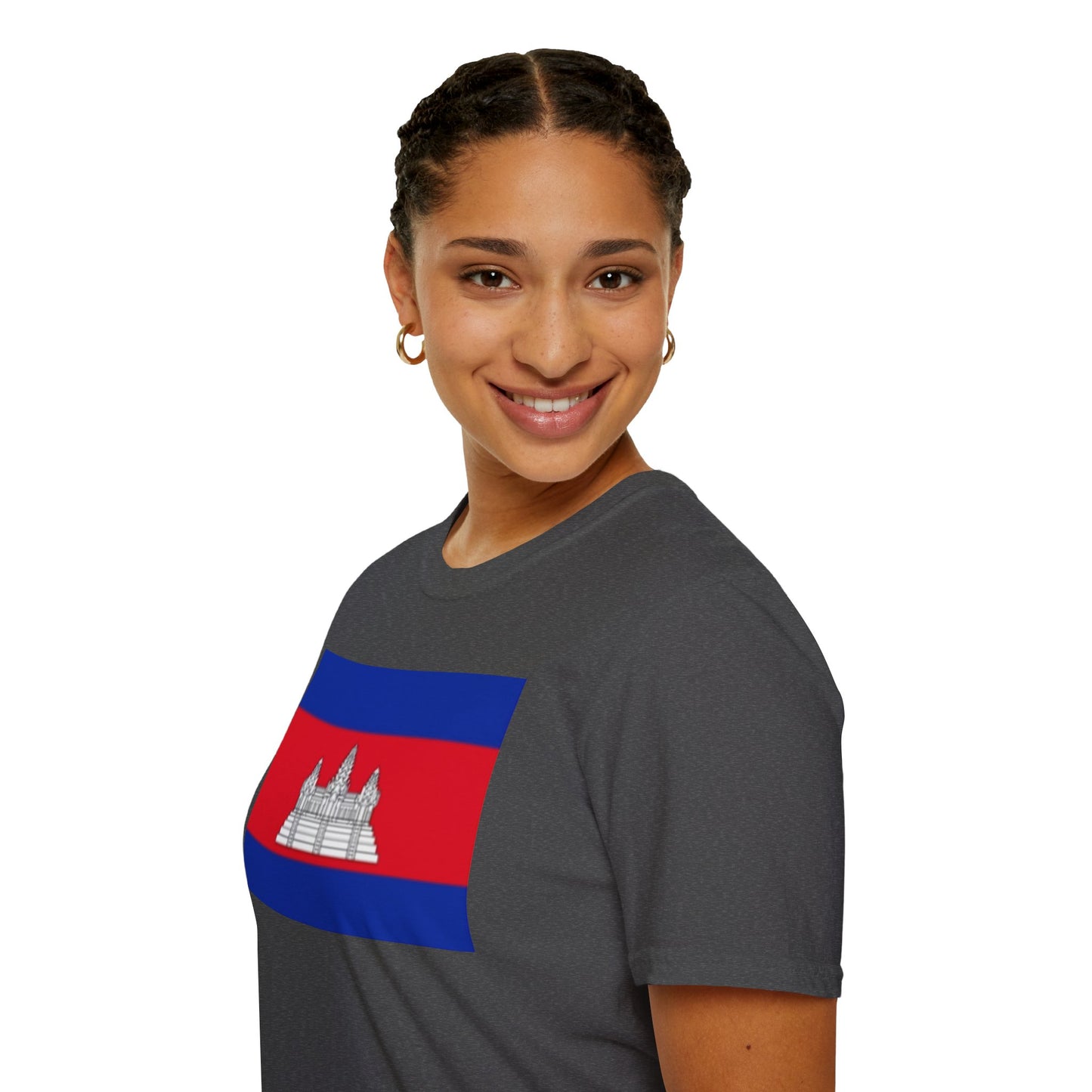 Unisex Softstyle T-Shirt -- Cambodia