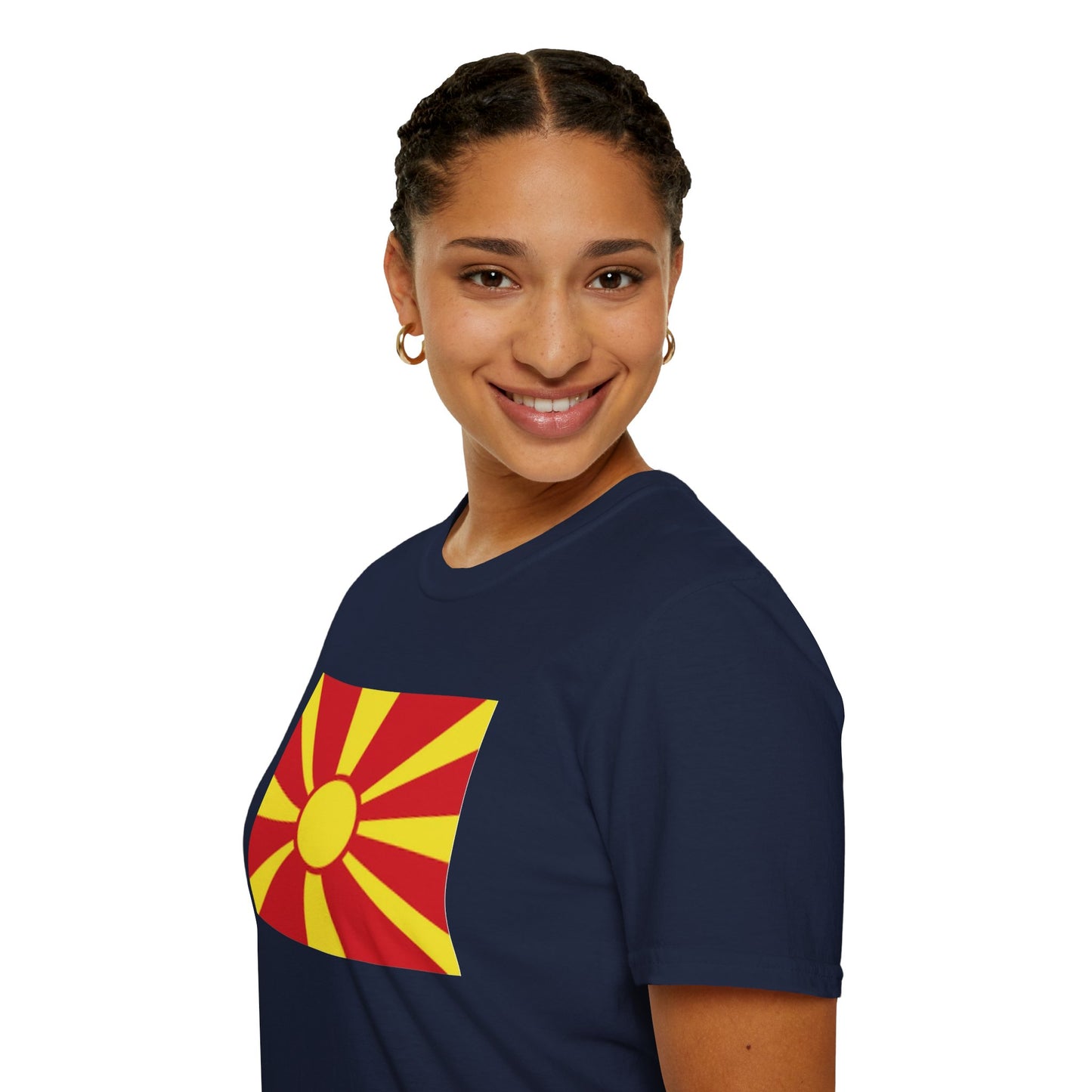 Unisex Softstyle T-Shirt -- North Macedonia