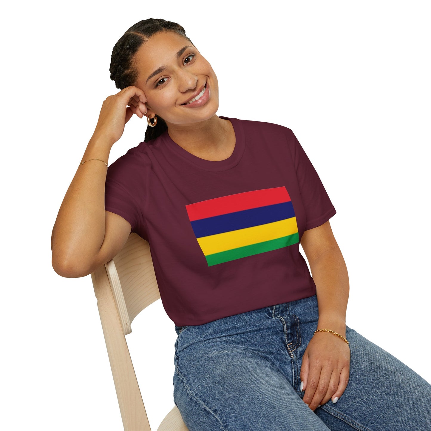 Unisex Softstyle T-Shirt -- Mauritius