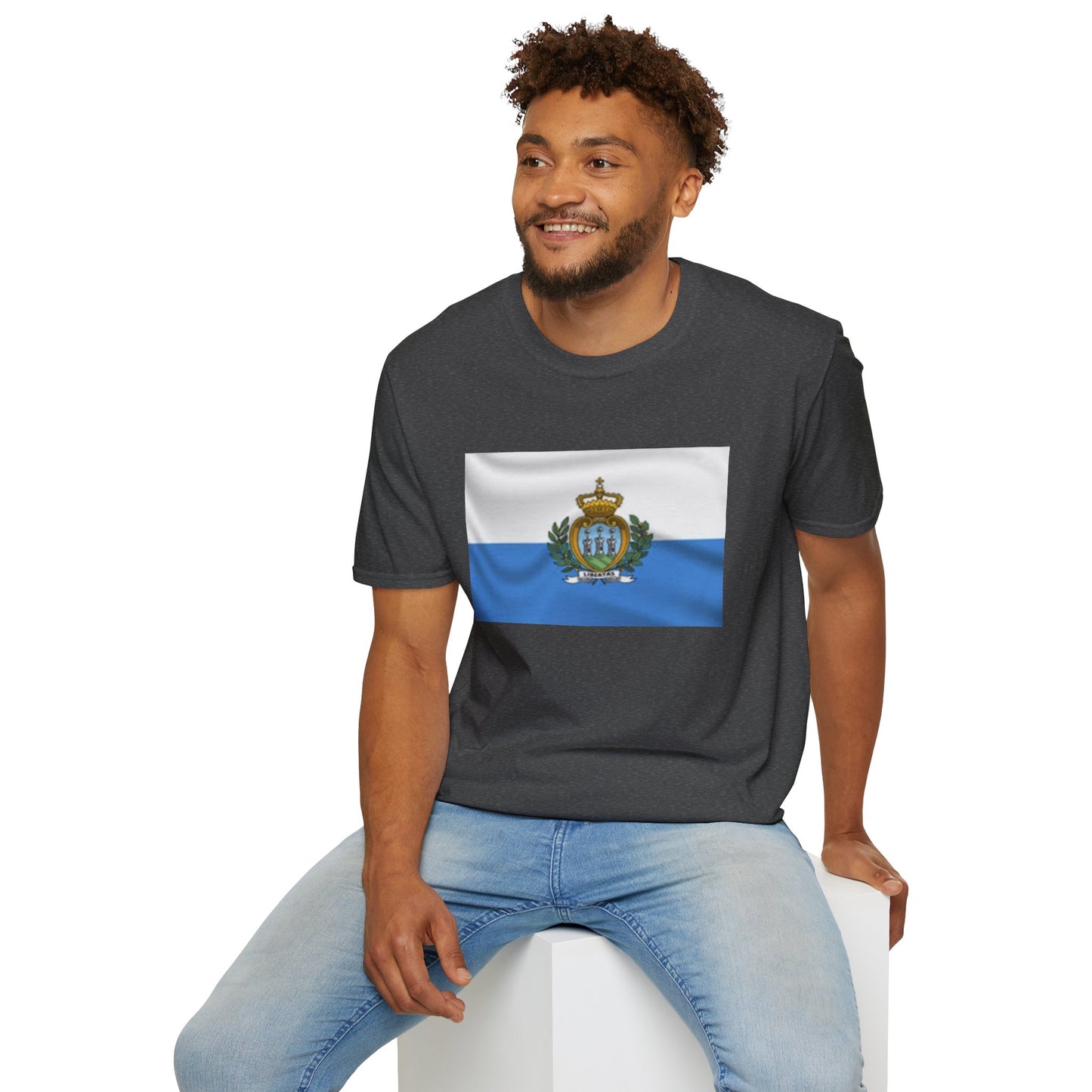 Unisex Softstyle T-Shirt -- San Marino