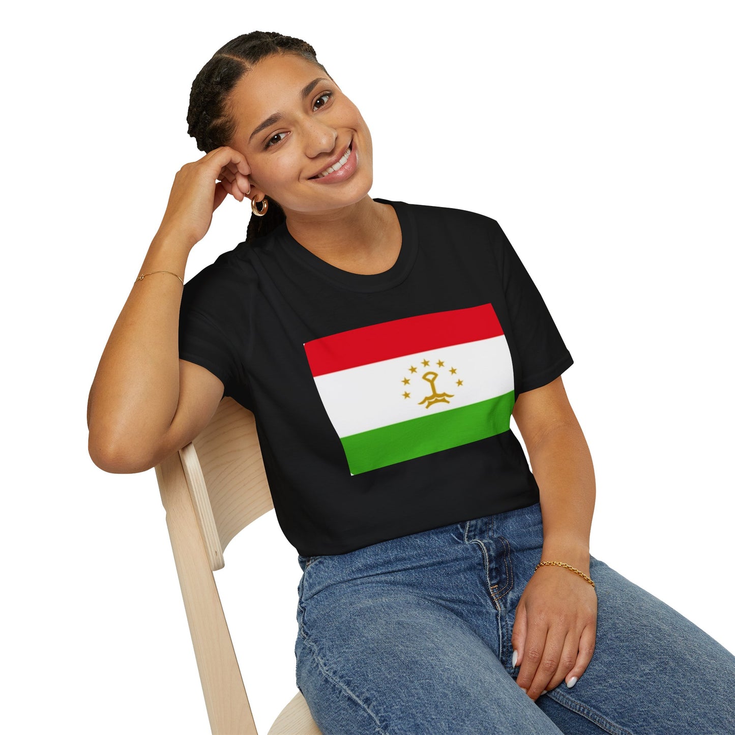 Unisex Softstyle T-Shirt -- Tajikistan