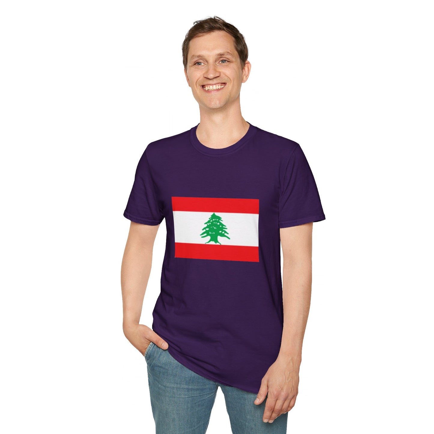 Unisex Softstyle T-Shirt -- Lebanon