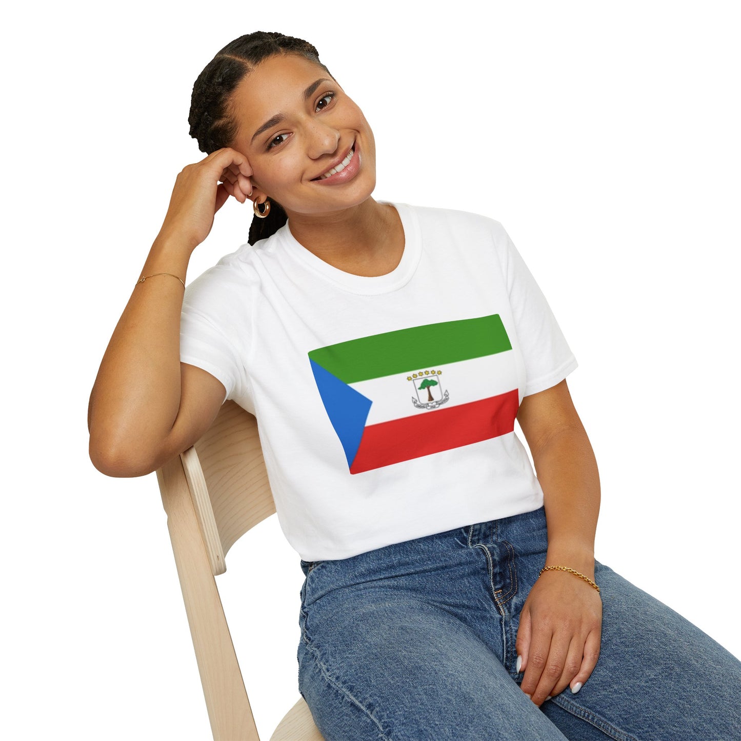 Unisex Softstyle T-Shirt -- Equatorial Guinea