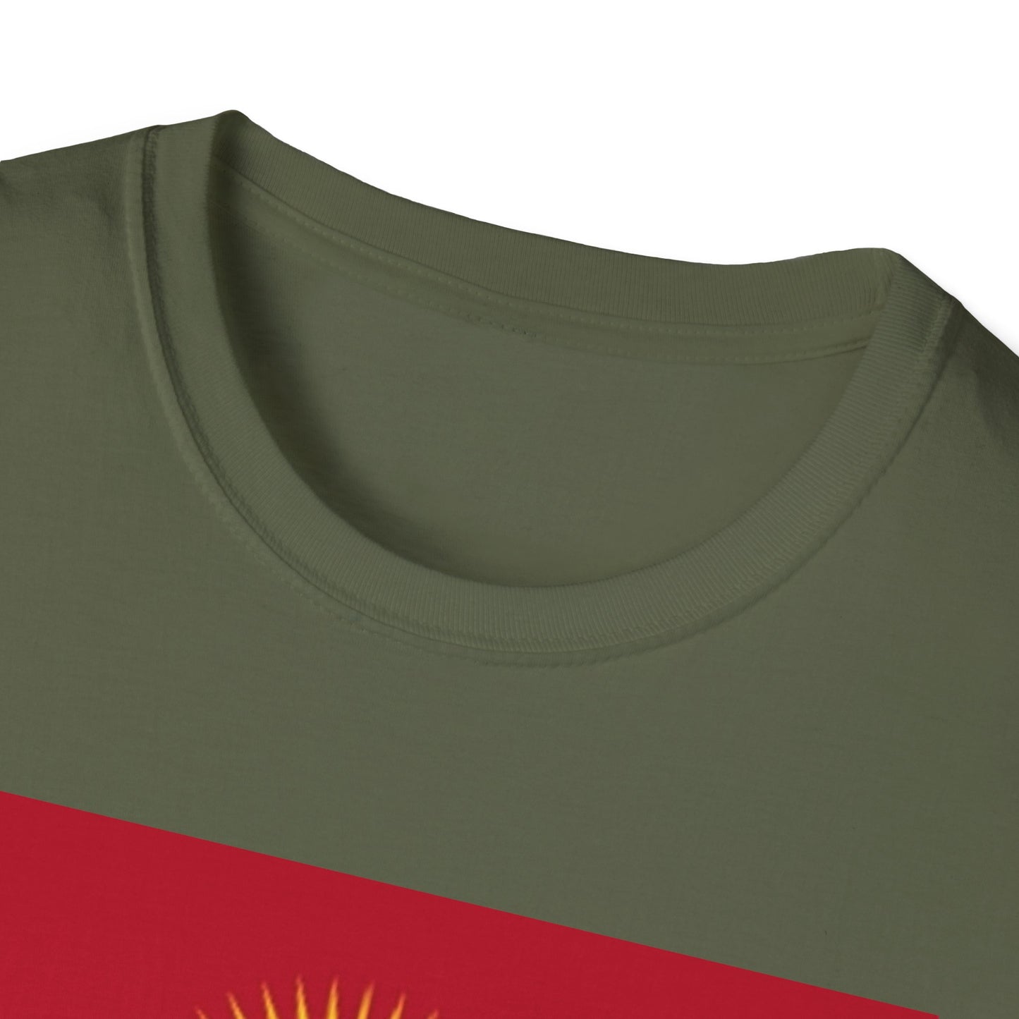 Unisex Softstyle T-Shirt -- Kyrgyzstan