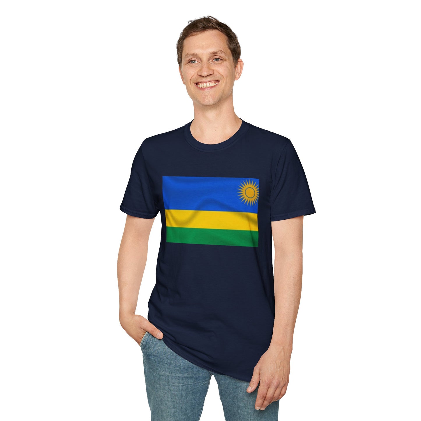 Unisex Softstyle T-Shirt -- Rwanda