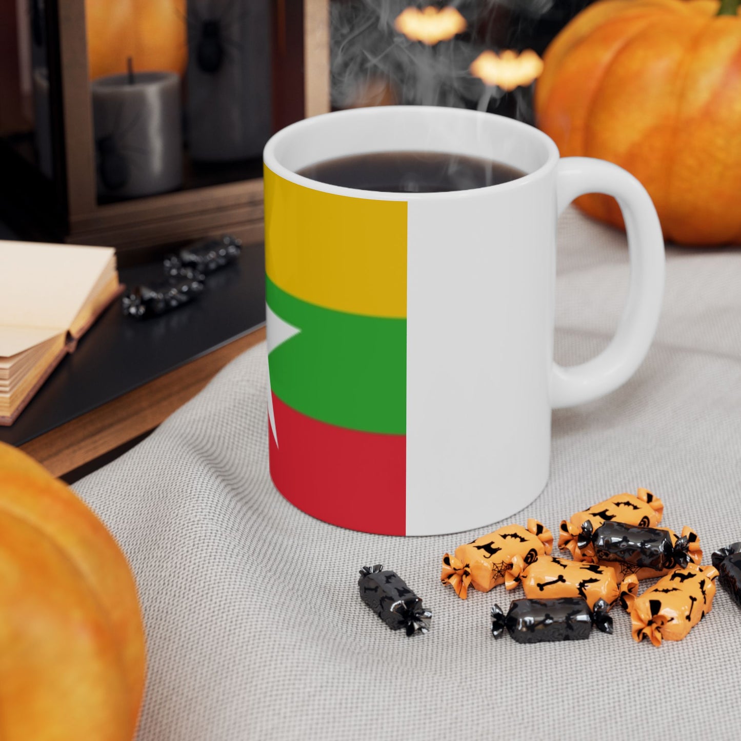 Ceramic Mug, 11oz -- Myanmar