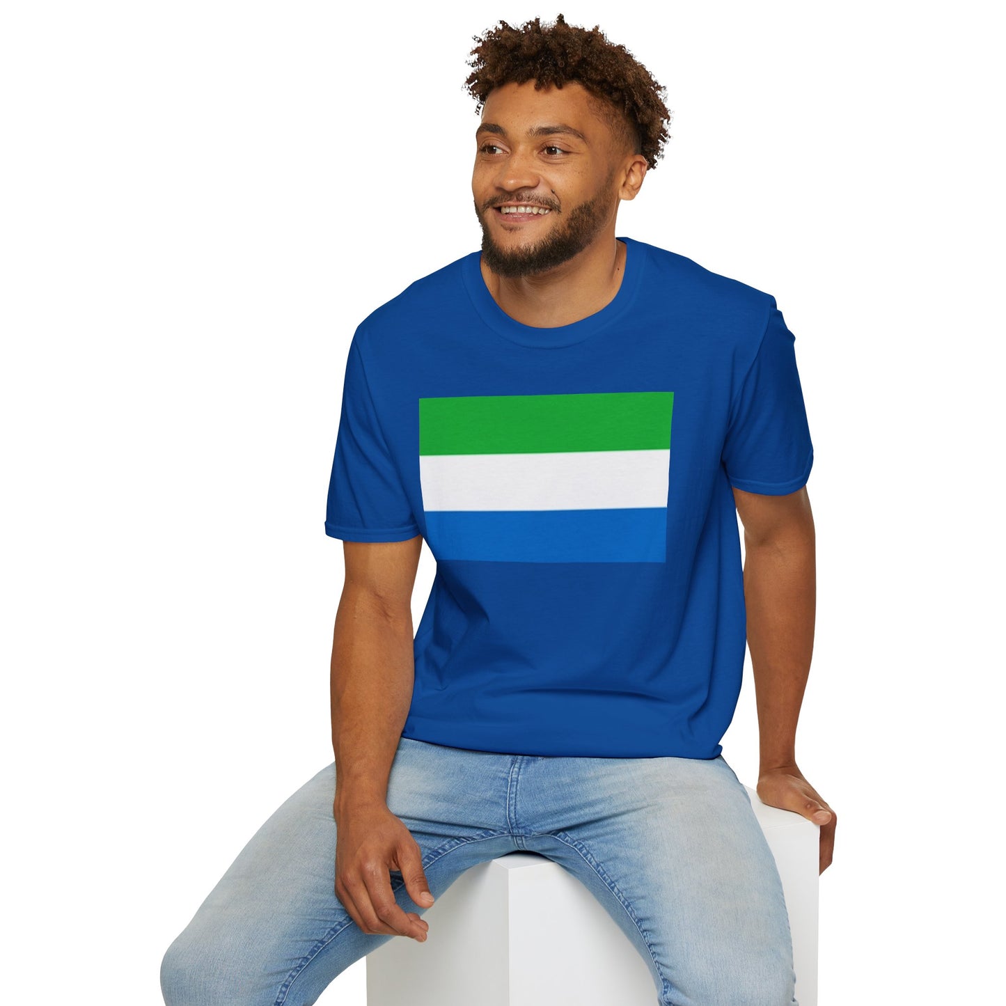 Unisex Softstyle T-Shirt -- Sierra Leone