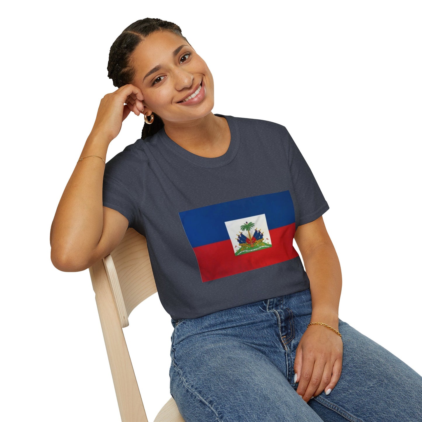 Unisex Softstyle T-Shirt -- Haiti