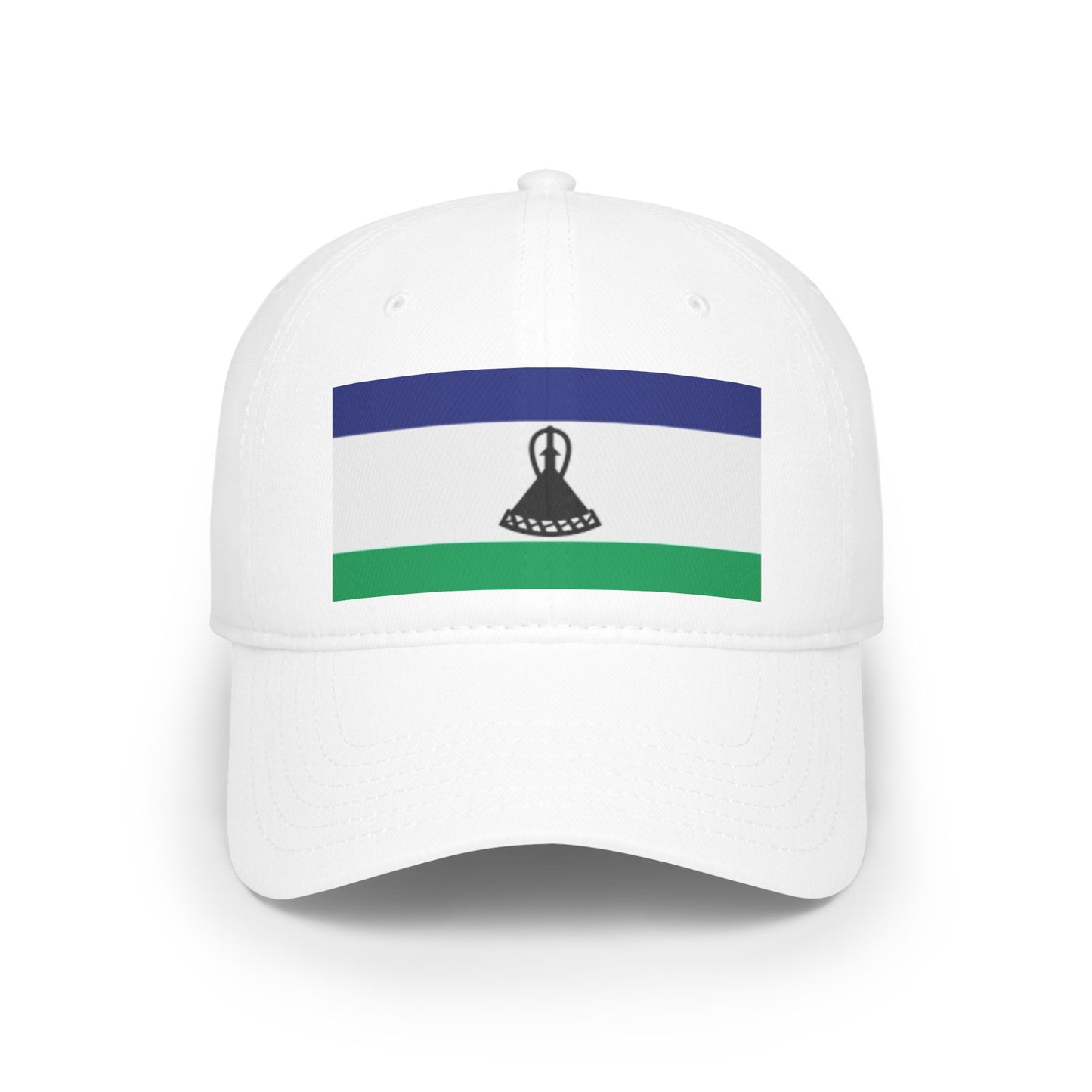 Low Profile Baseball Cap -- Lesotho