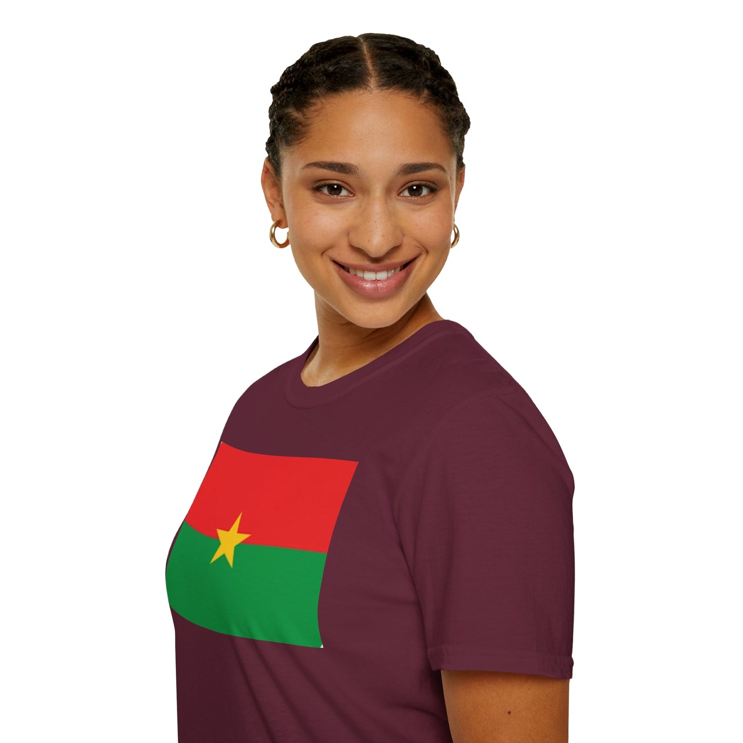 Unisex Softstyle T-Shirt -- Burkina Faso