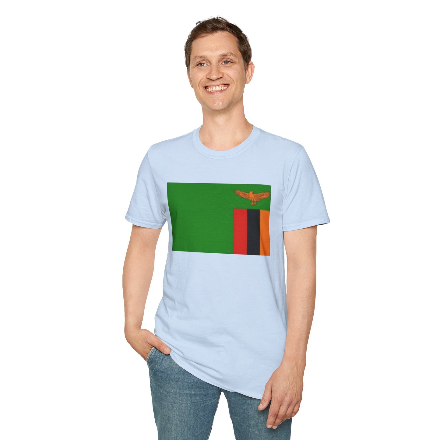 Unisex Softstyle T-Shirt -- Zambia