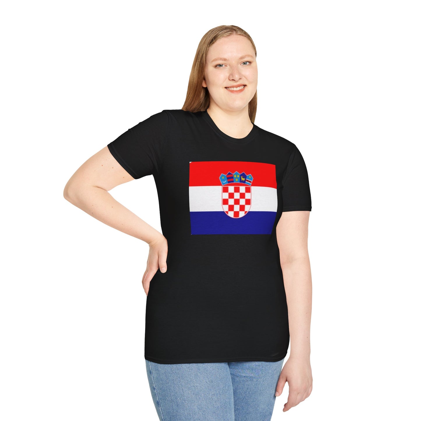 Unisex Softstyle T-Shirt -- Croatia