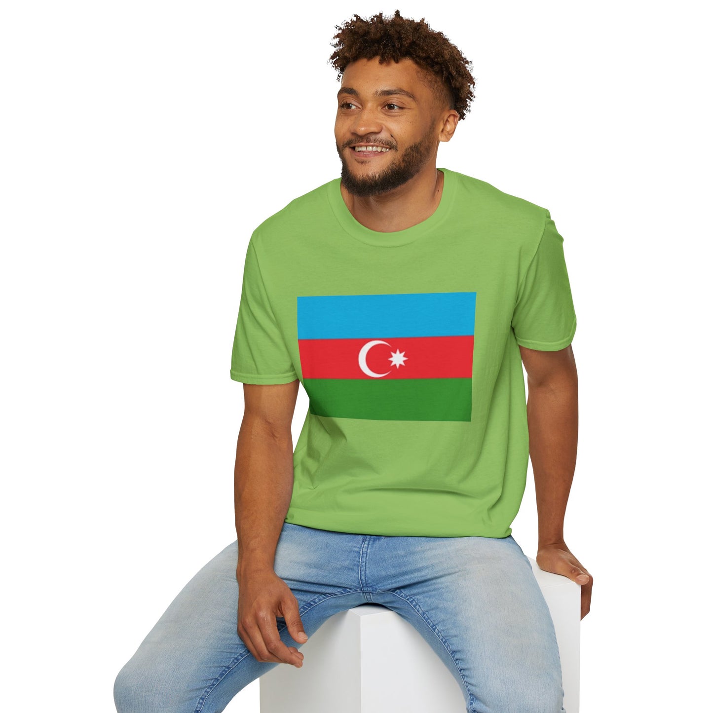 Unisex Softstyle T-Shirt -- Azerbaijan