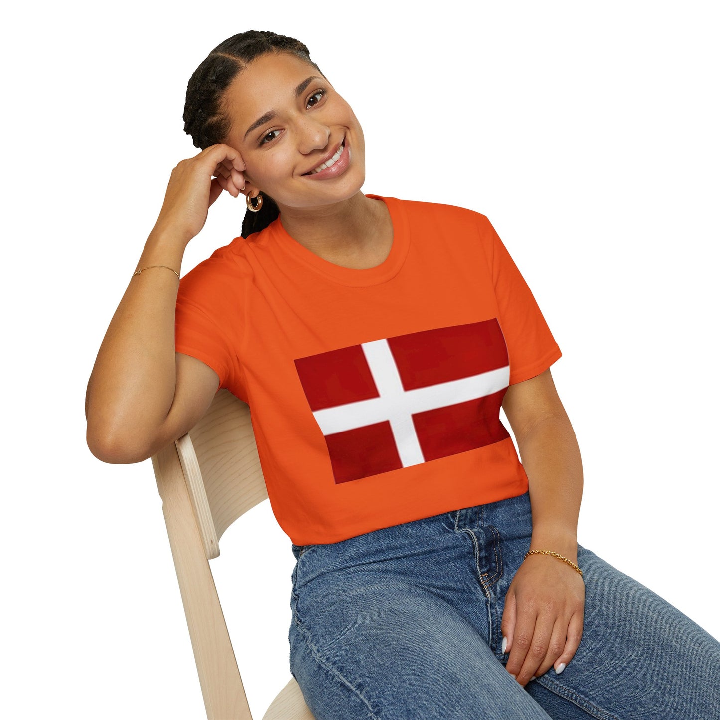 Unisex Softstyle T-Shirt -- Denmark