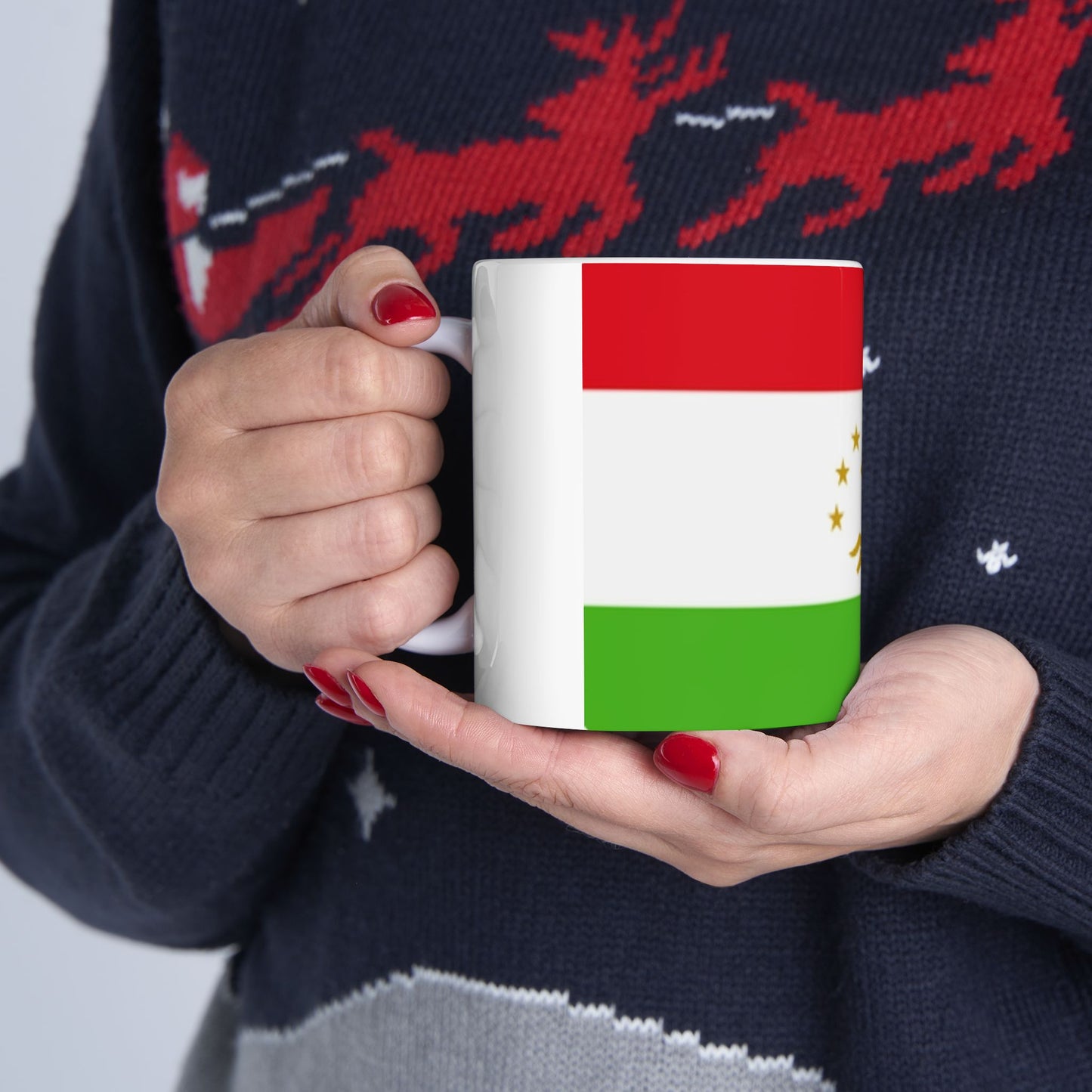 Ceramic Mug, 11oz -- Tajikistan
