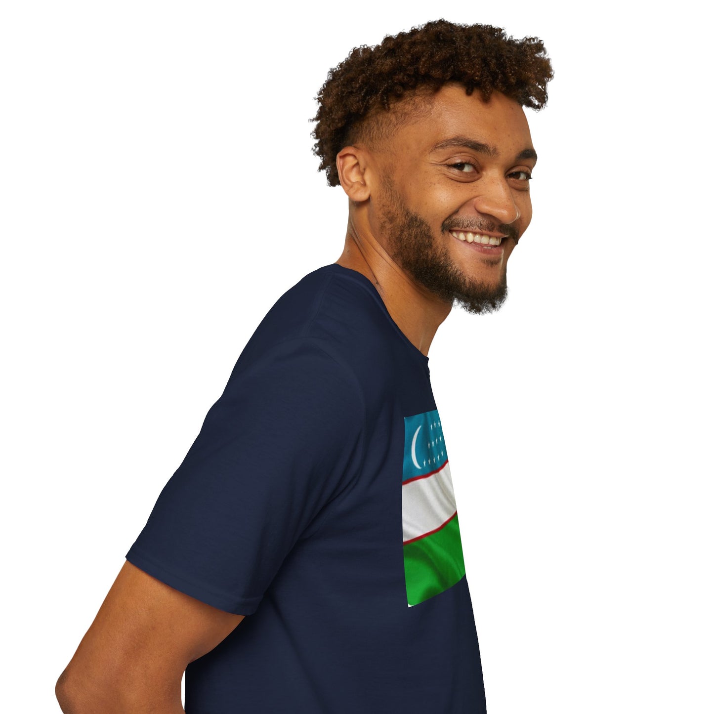 Unisex Softstyle T-Shirt -- Uzbekistan
