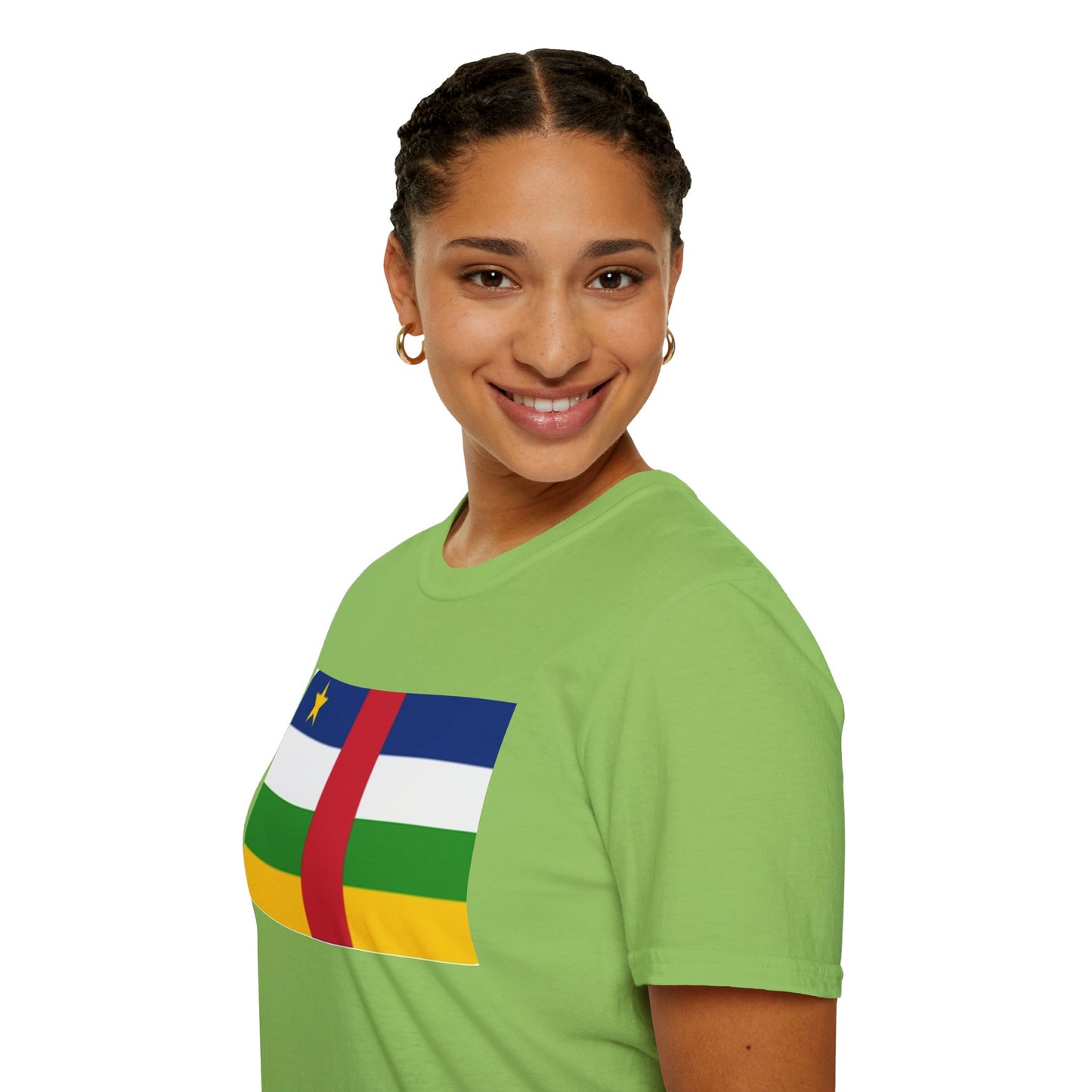 Unisex Softstyle T-Shirt - Central African Republic