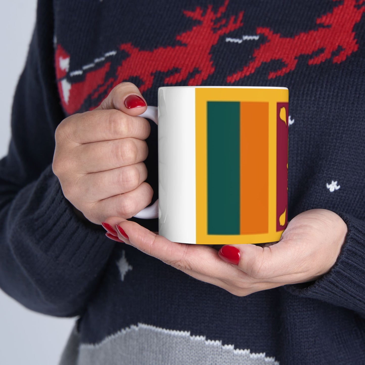 Ceramic Mug, 11oz -- Sri Lanka