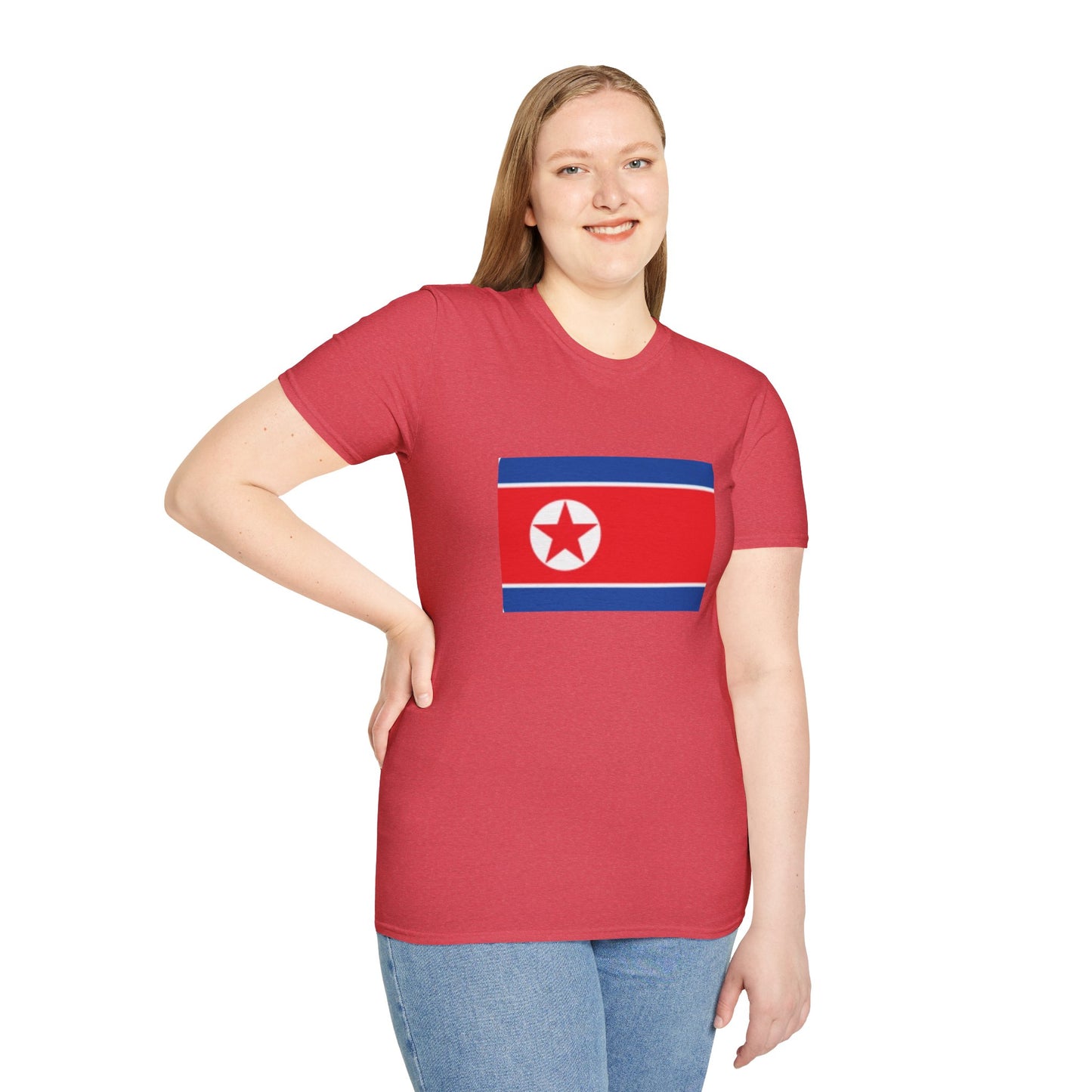 Unisex Softstyle T-Shirt -- North Korea