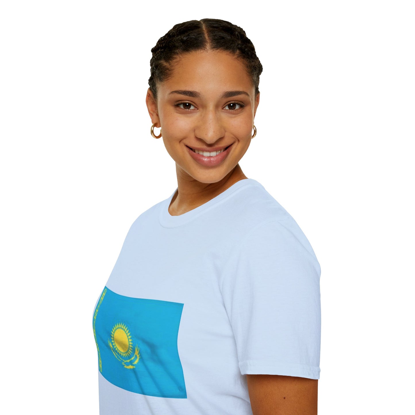 Unisex Softstyle T-Shirt -- Kazakhstan