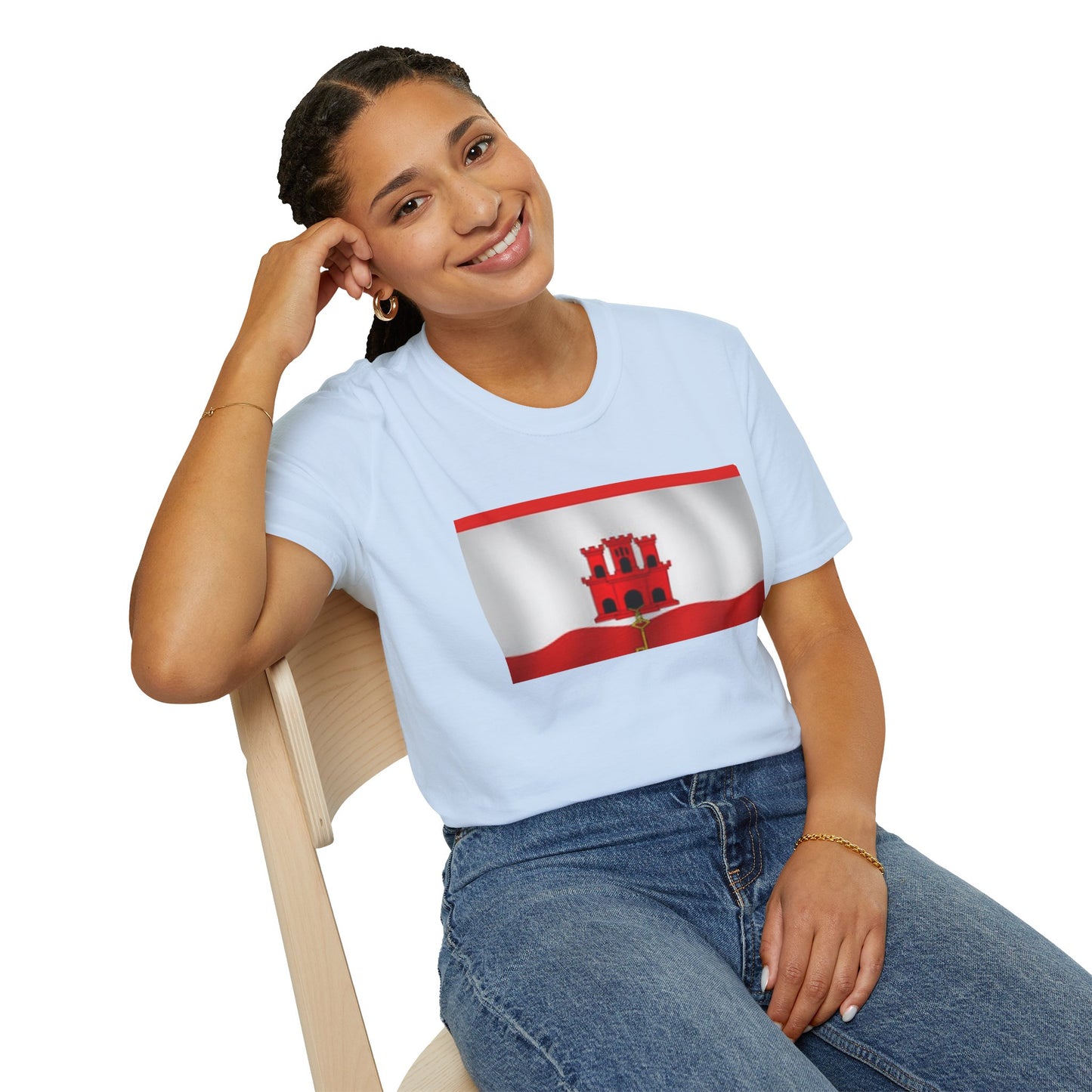 Unisex Softstyle T-Shirt -- Gibraltar