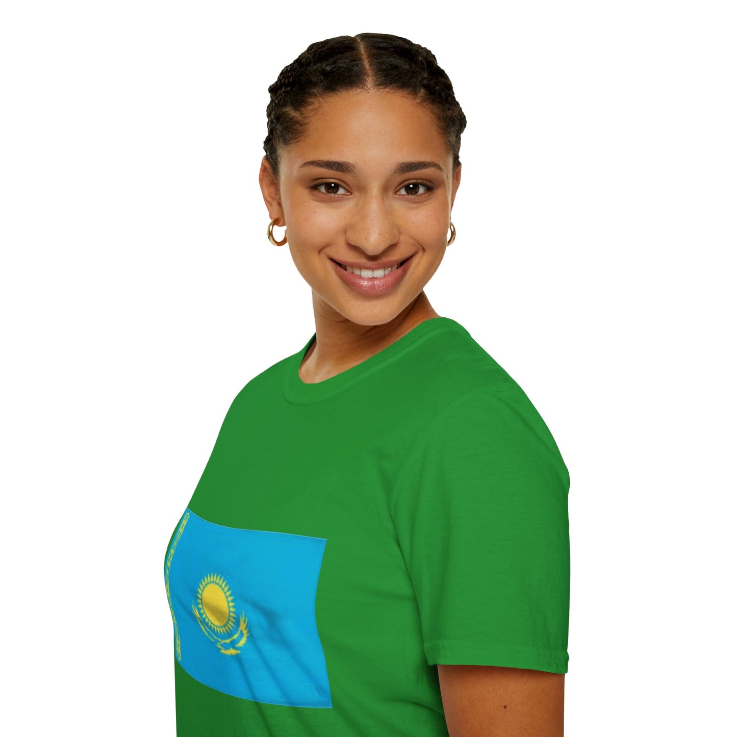 Unisex Softstyle T-Shirt -- Kazakhstan