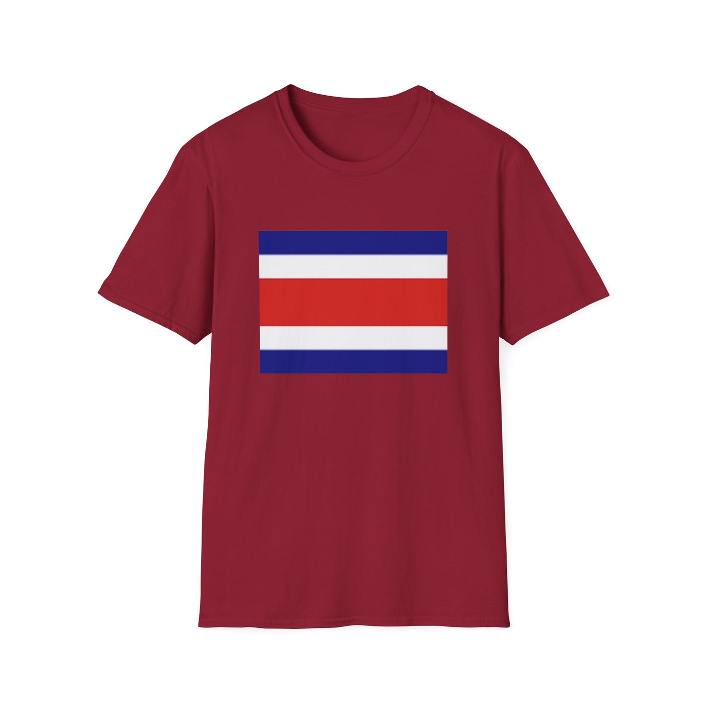 Unisex Softstyle T-Shirt -- Costa Rica