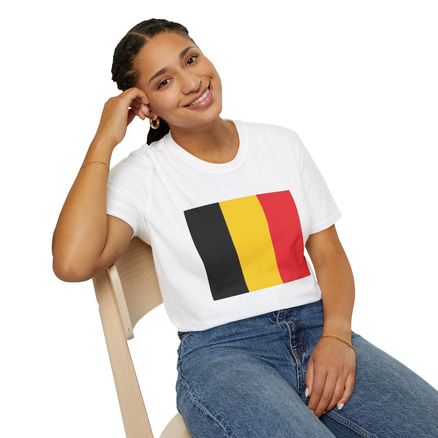 Unisex Softstyle T-Shirt -- Belgium