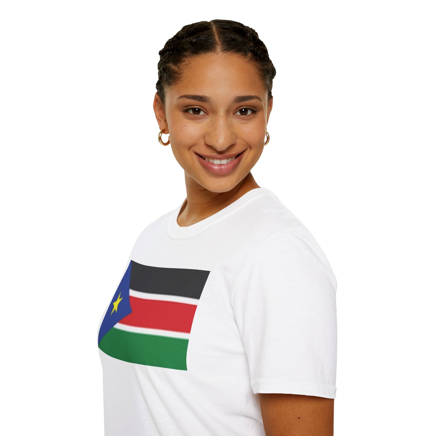 Unisex Softstyle T-Shirt -- South Sudan