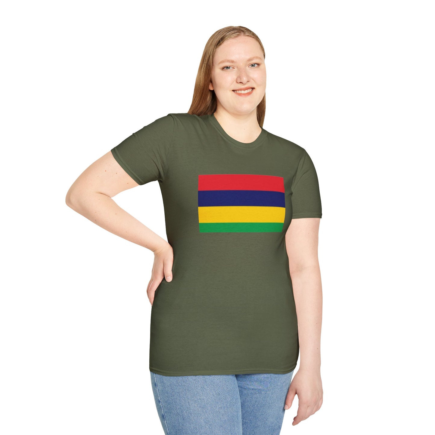Unisex Softstyle T-Shirt -- Mauritius
