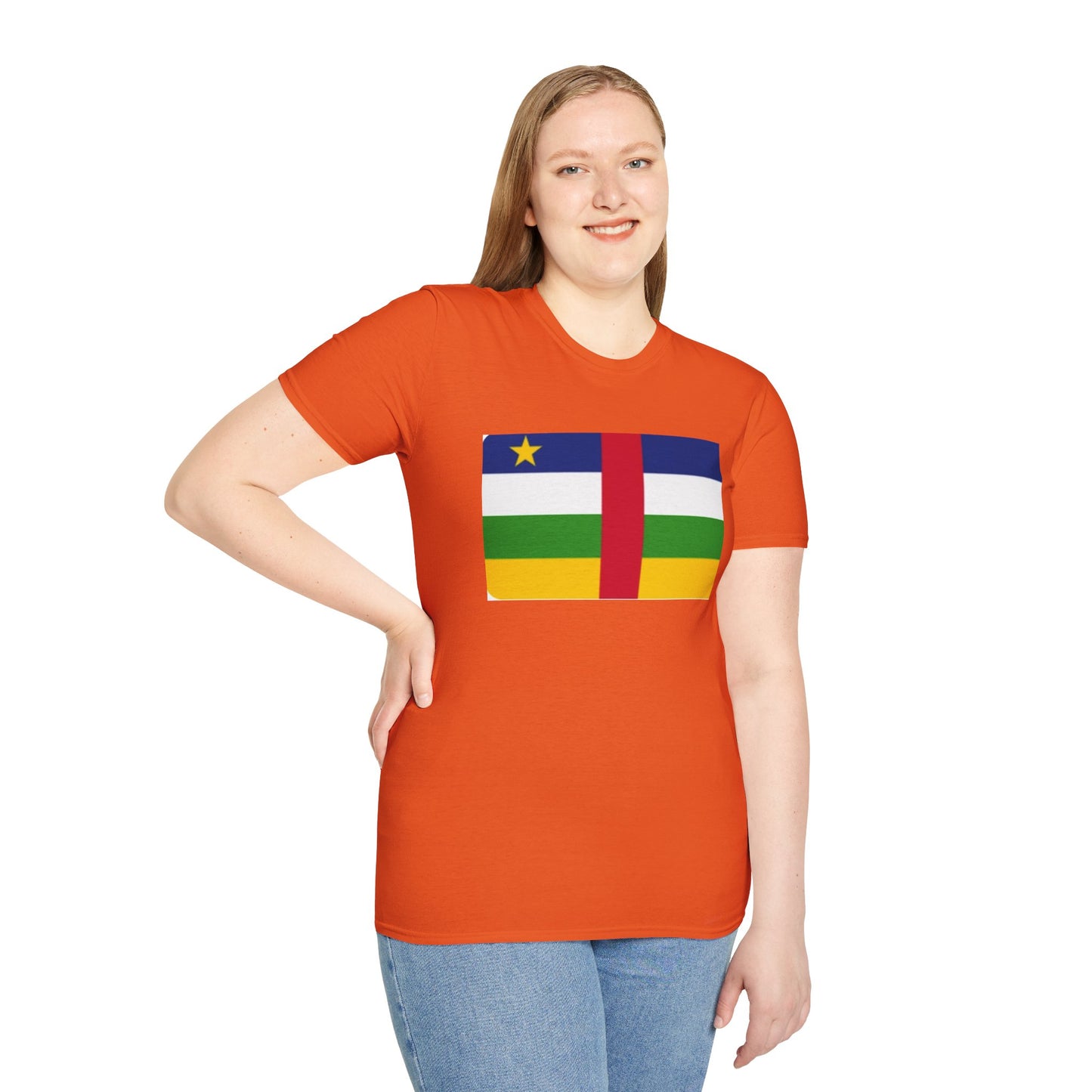 Unisex Softstyle T-Shirt - Central African Republic