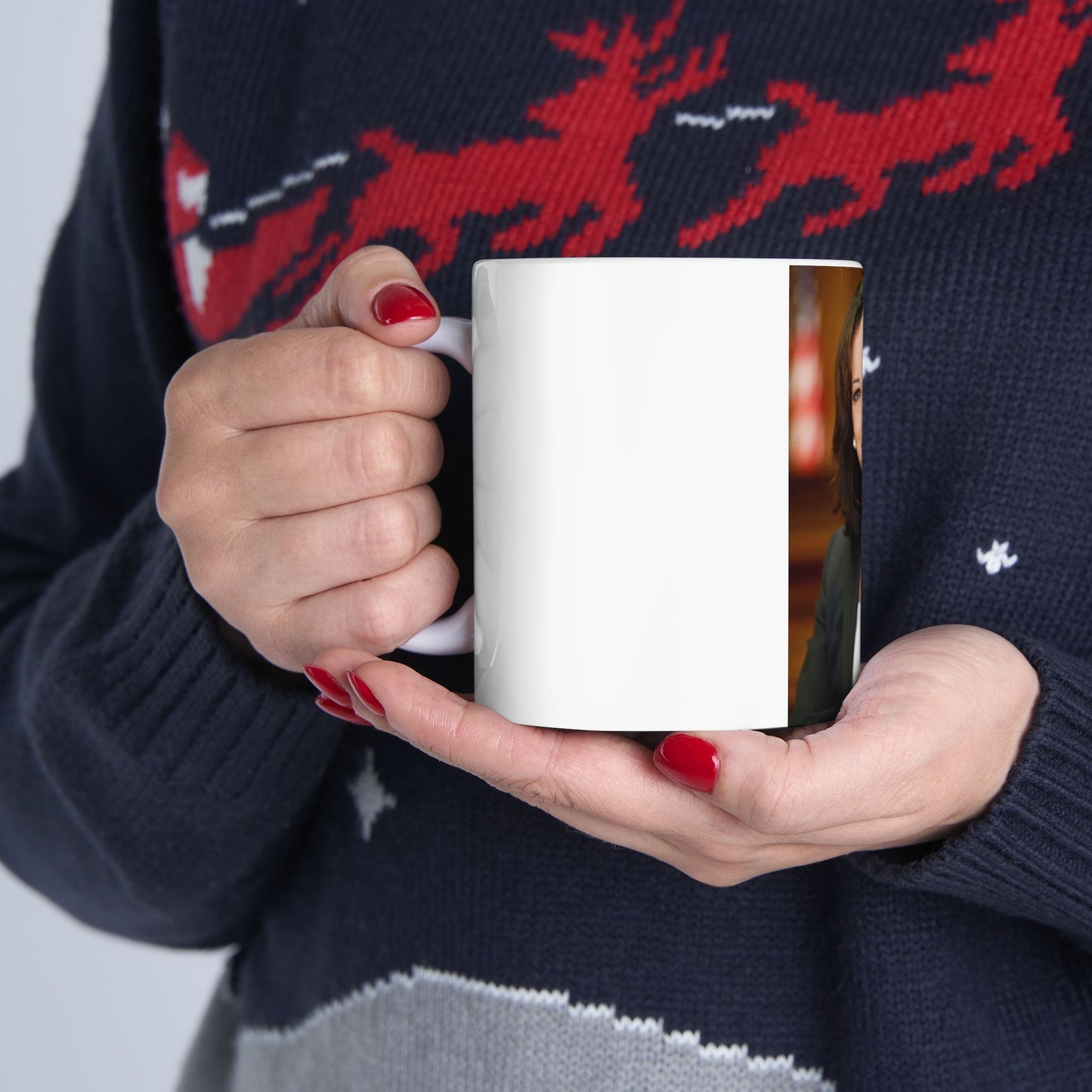 Ceramic Mug, (11oz, 15oz) -- Kamala Harris 2024