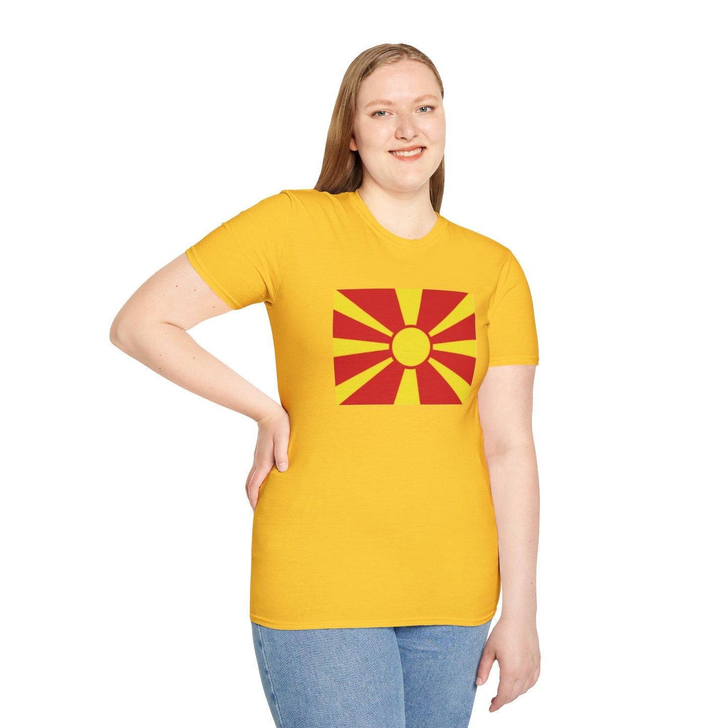 Unisex Softstyle T-Shirt -- North Macedonia
