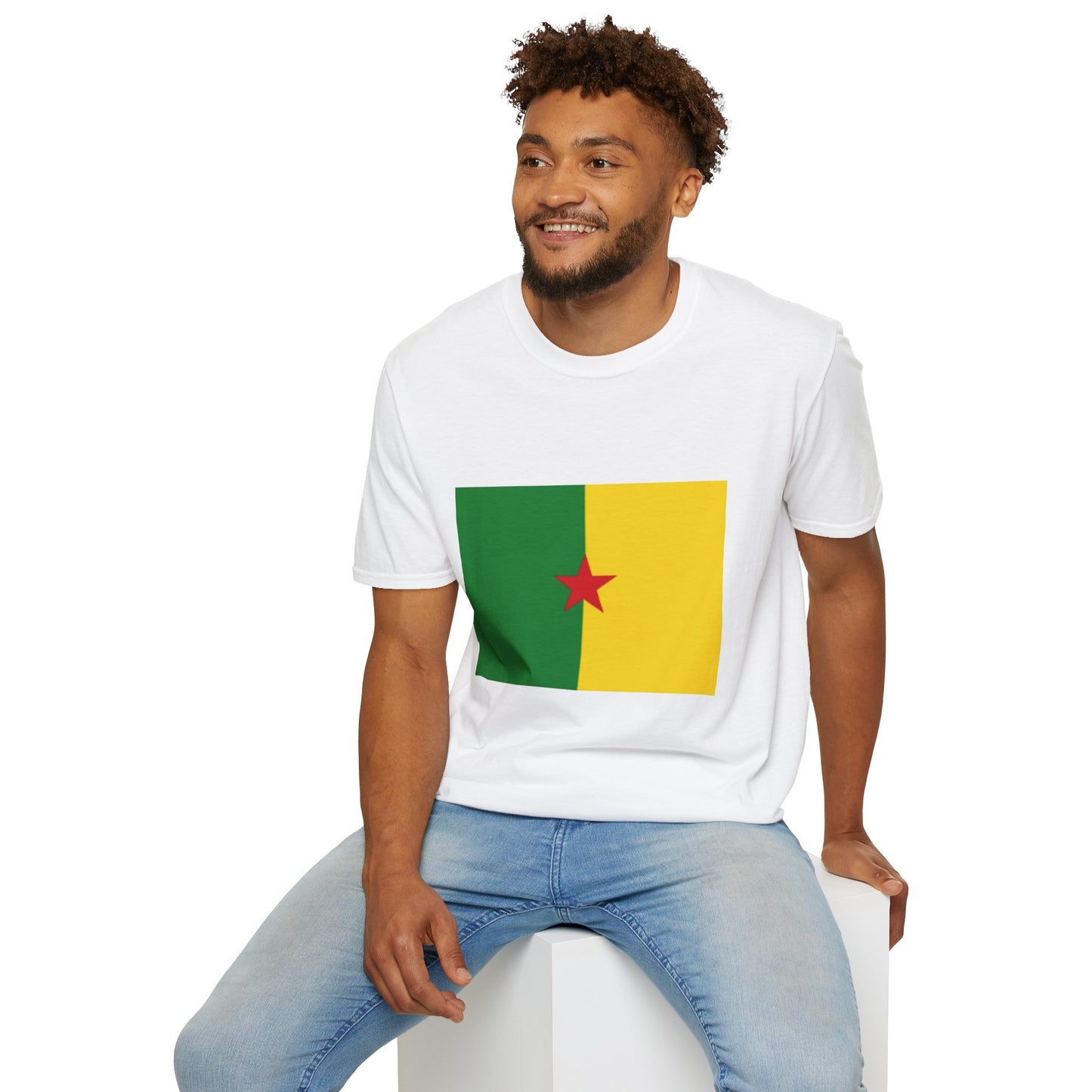 Unisex Softstyle T-Shirt -- French Guiana