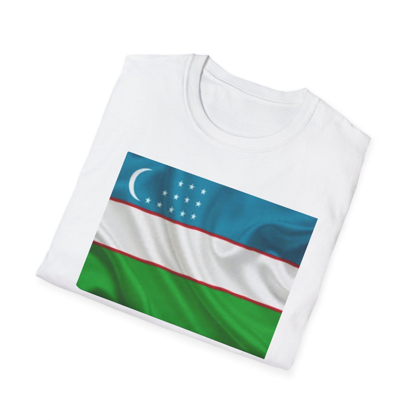 Unisex Softstyle T-Shirt -- Uzbekistan
