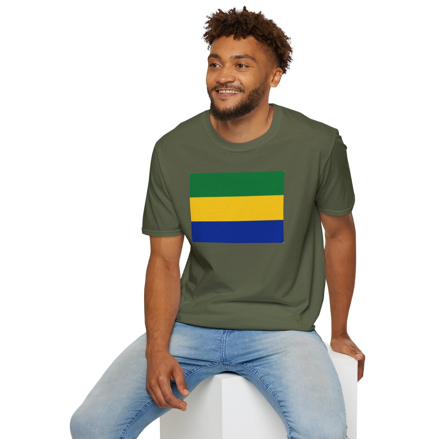 Unisex Softstyle T-Shirt -- Gabon