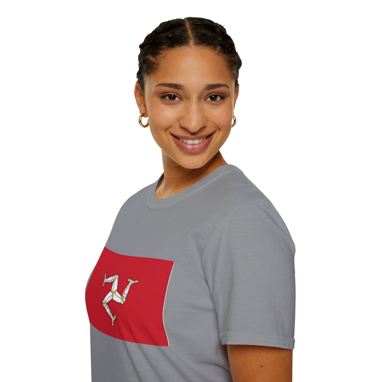 Unisex Softstyle T-Shirt -- Isle of Man