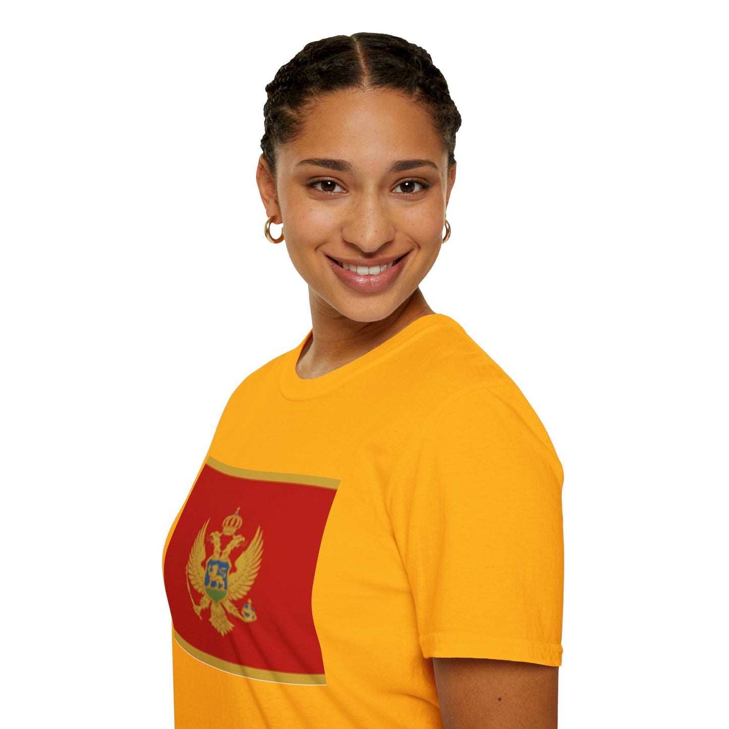 Unisex Softstyle T-Shirt -- Montenegro