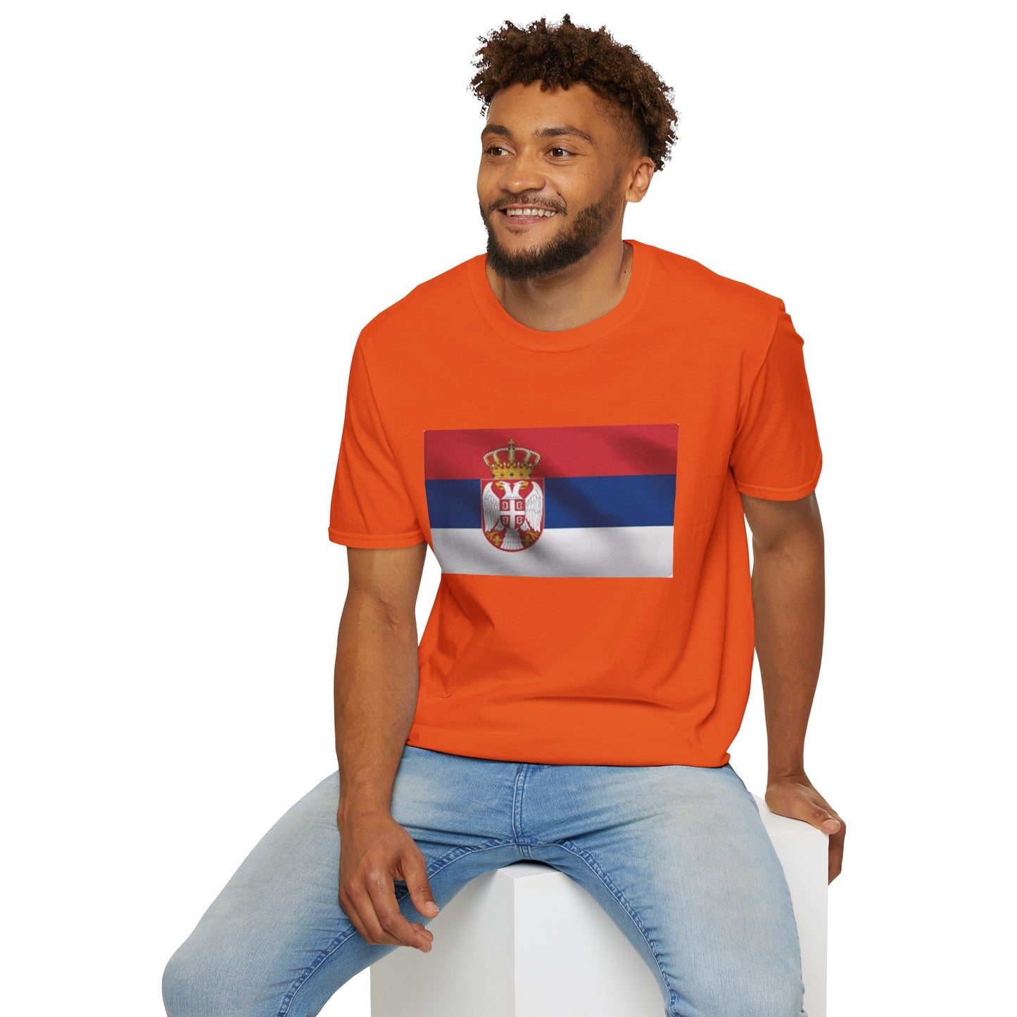 Unisex Softstyle T-Shirt -- Serbia