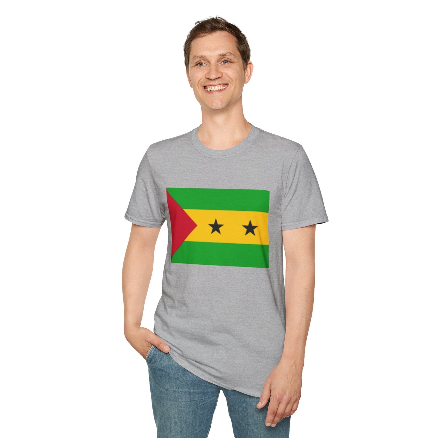 Unisex Softstyle T-Shirt -- Sao Tome and Principe