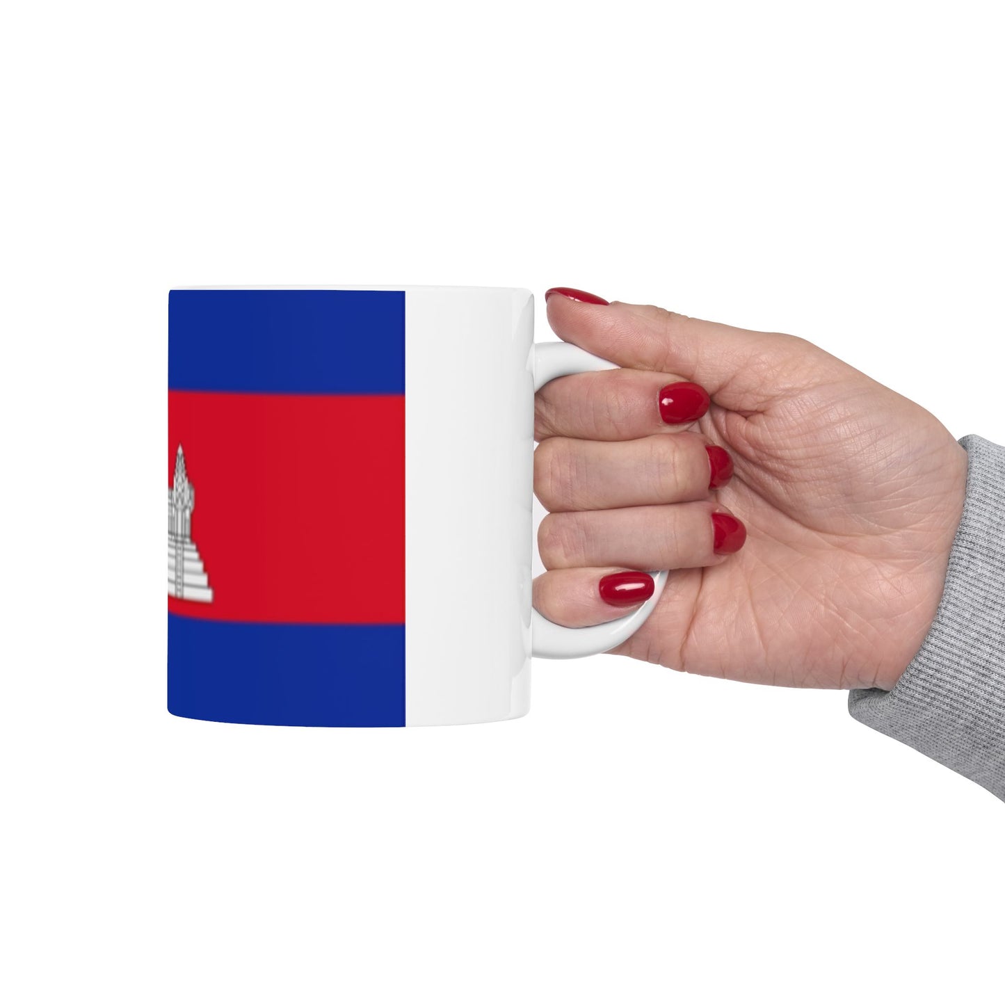 Ceramic Mug, 11oz -- Cambodia