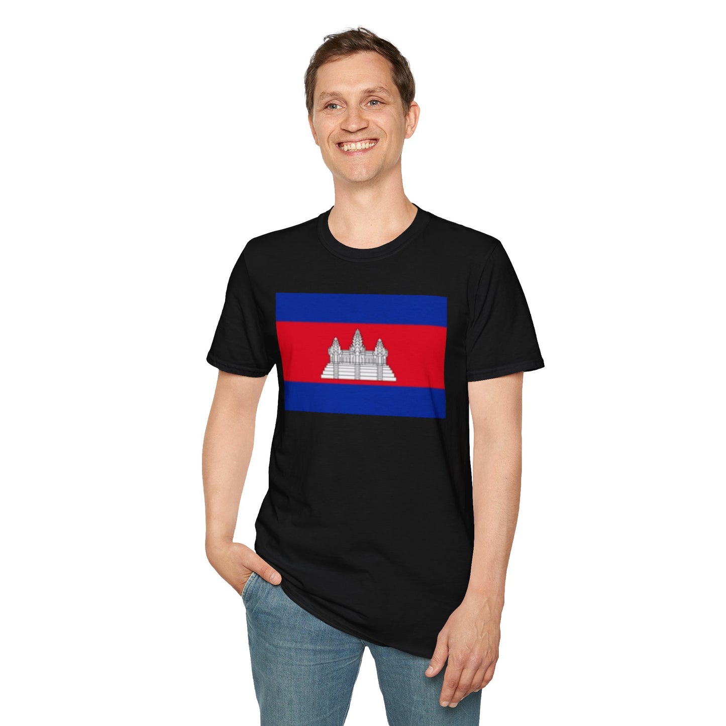 Unisex Softstyle T-Shirt -- Cambodia