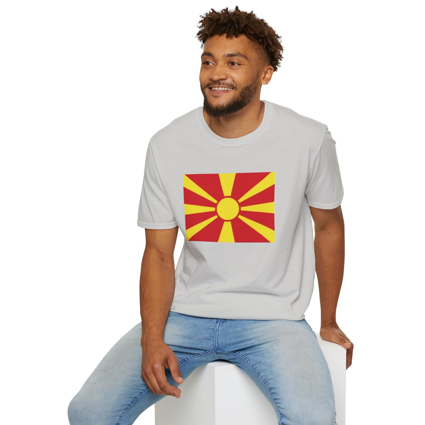 Unisex Softstyle T-Shirt -- North Macedonia