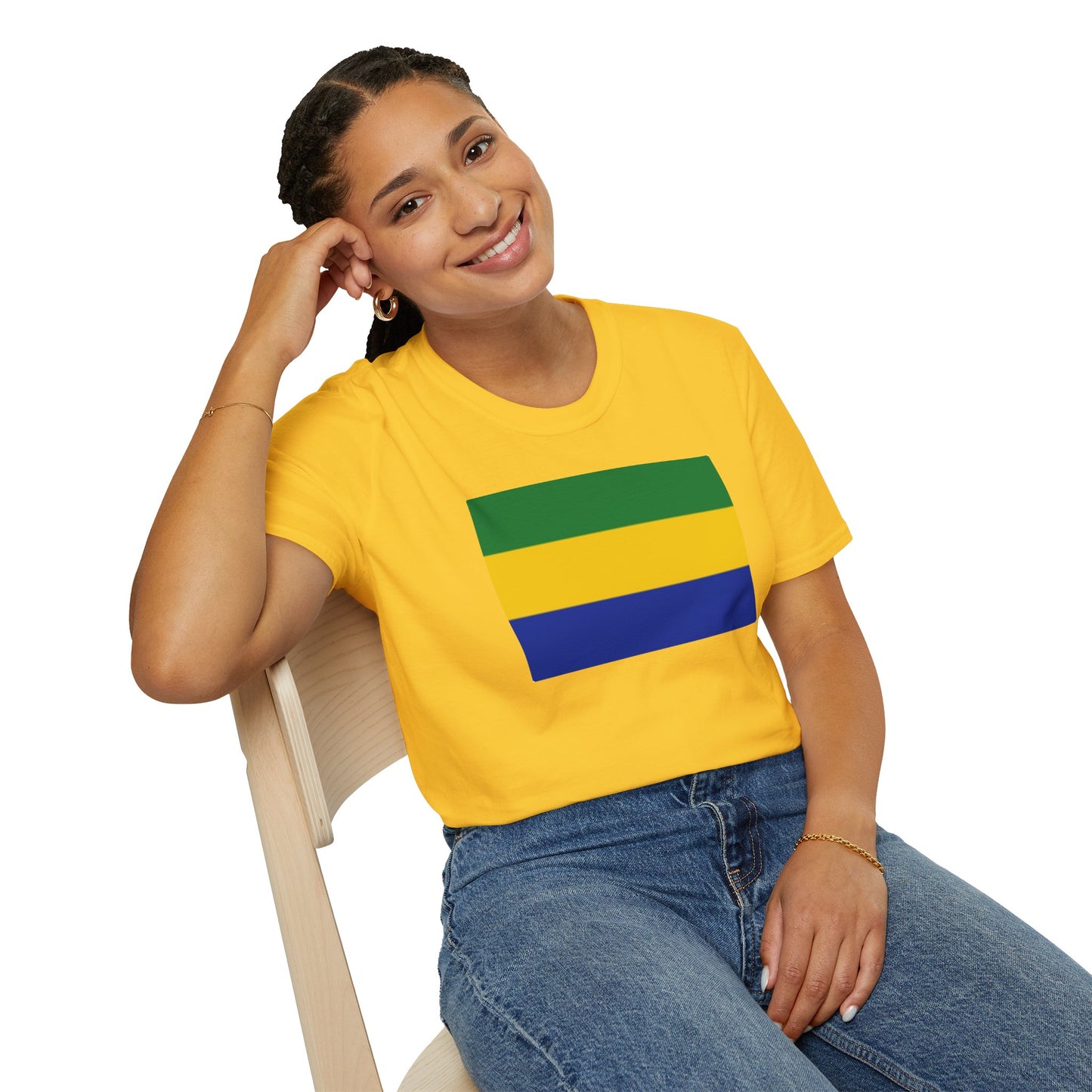 Unisex Softstyle T-Shirt -- Gabon