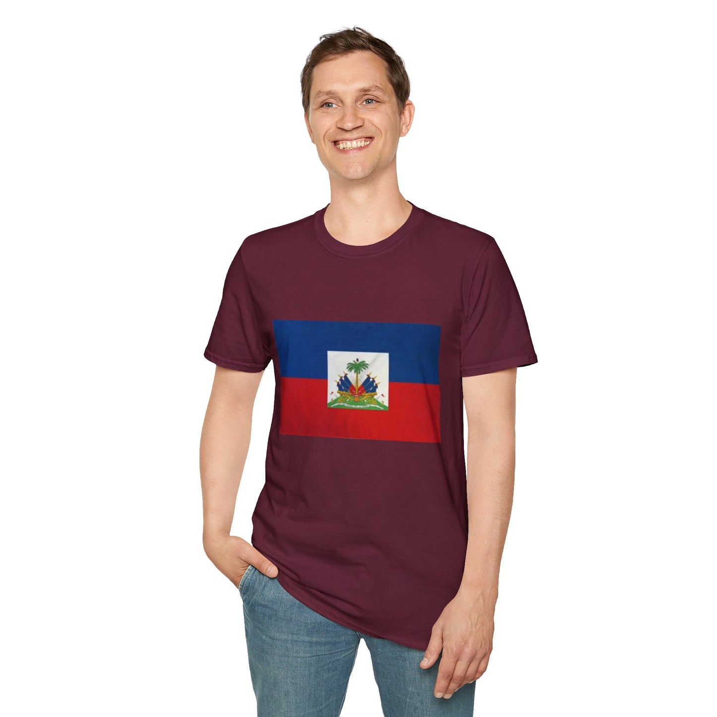 Unisex Softstyle T-Shirt -- Haiti