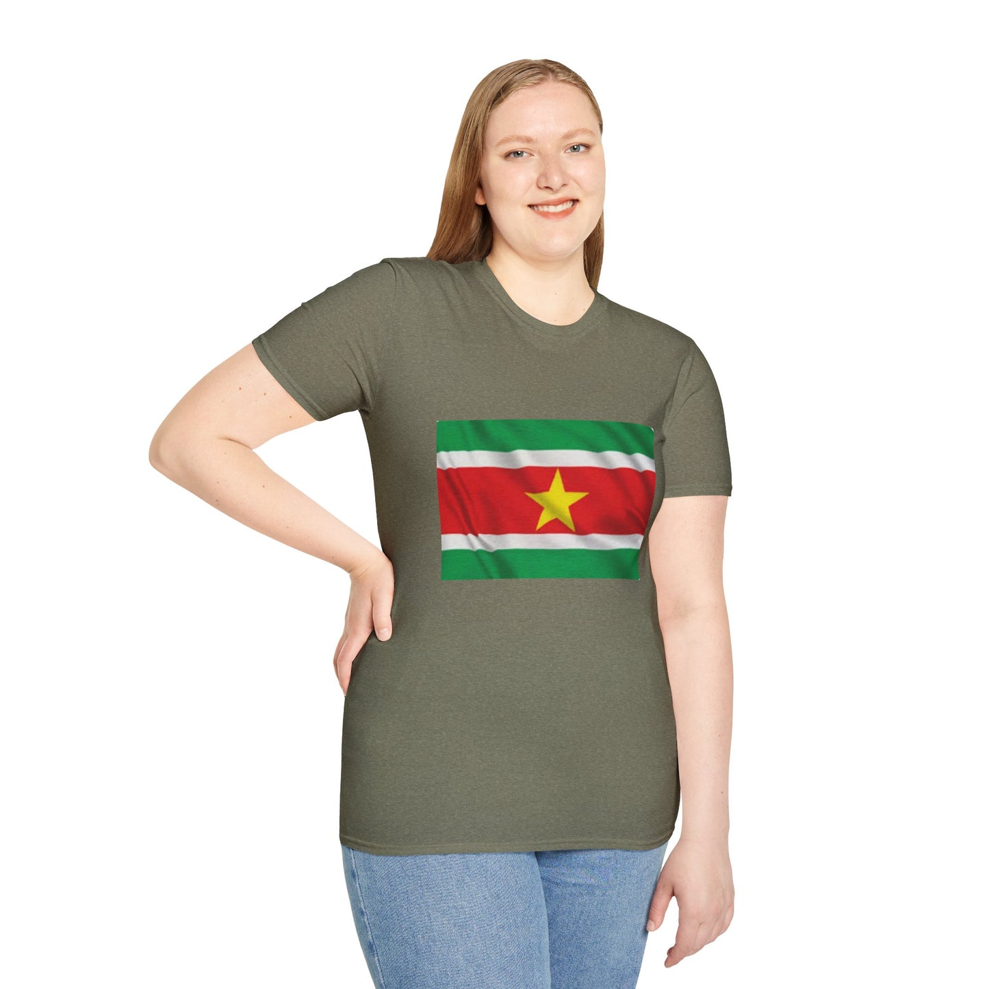 Unisex Softstyle T-Shirt -- Suriname