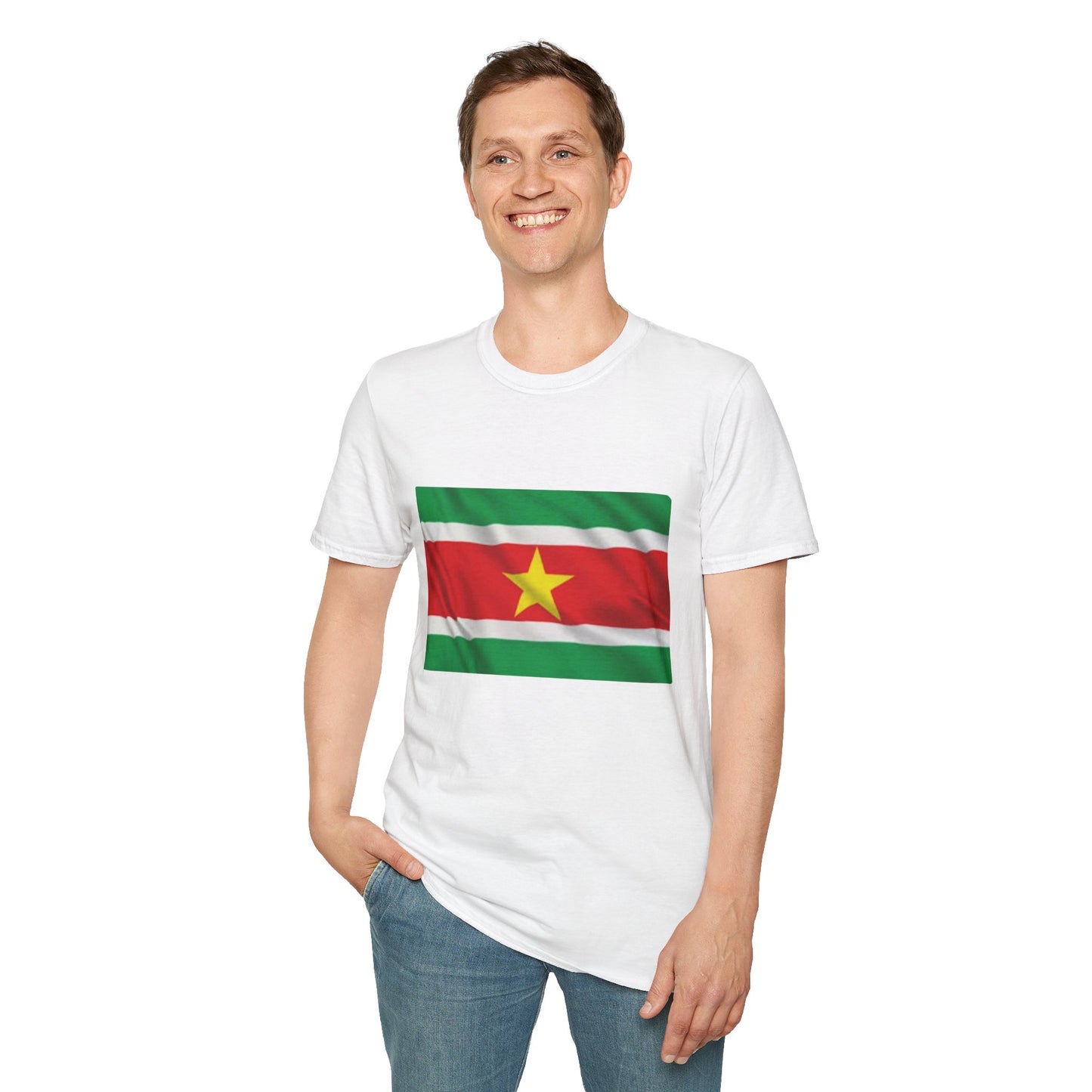 Unisex Softstyle T-Shirt -- Suriname