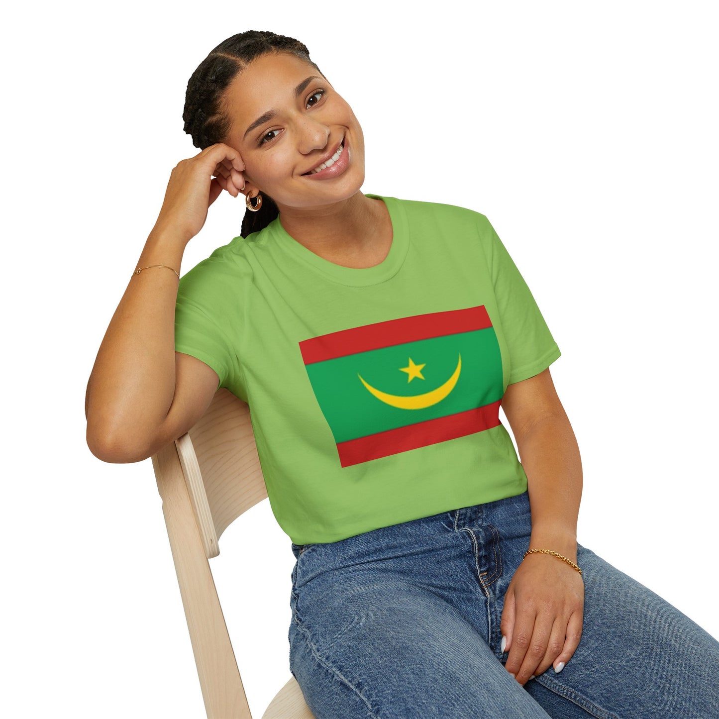 Unisex Softstyle T-Shirt -- Mauritania